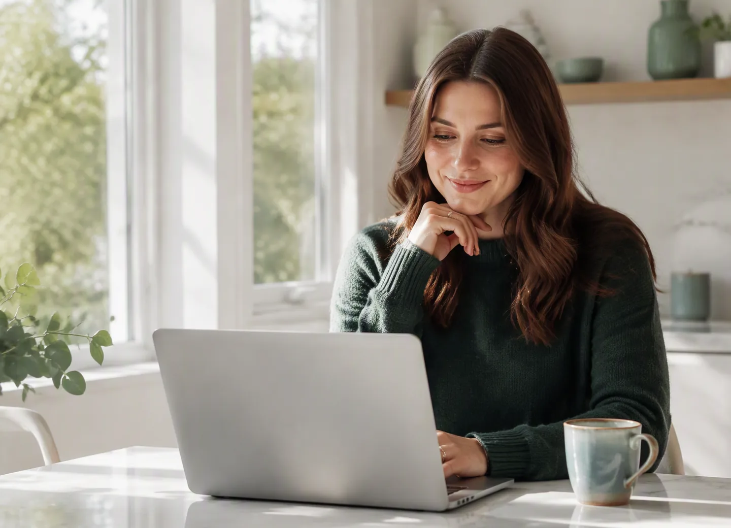 A request route moving from account details through review to a response